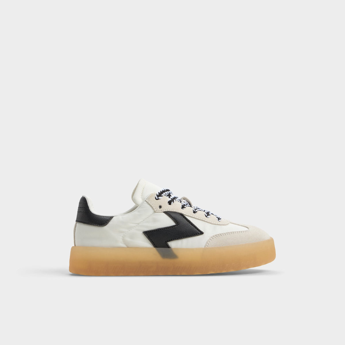 Retrostep White/Black Women's Low top sneakers - Low top sneaker, Jogger sole | Aldo