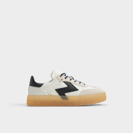 Retrostep White/Black Women's Low top sneakers - Low top sneaker, Jogger sole | Aldo