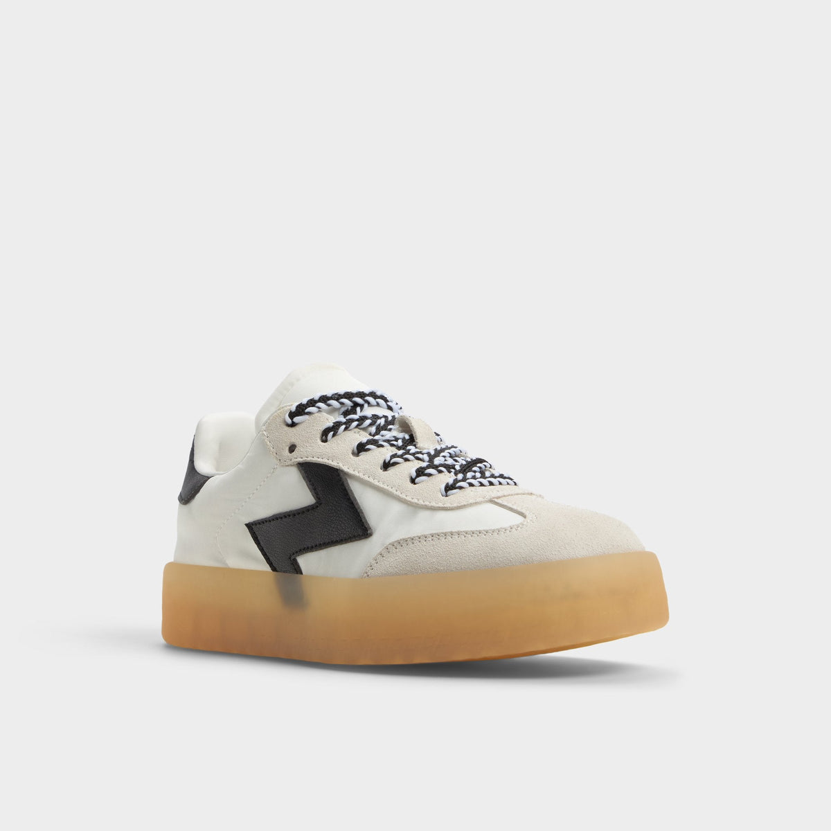 Retrostep White/Black Women's Low top sneakers - Low top sneaker, Jogger sole | Aldo
