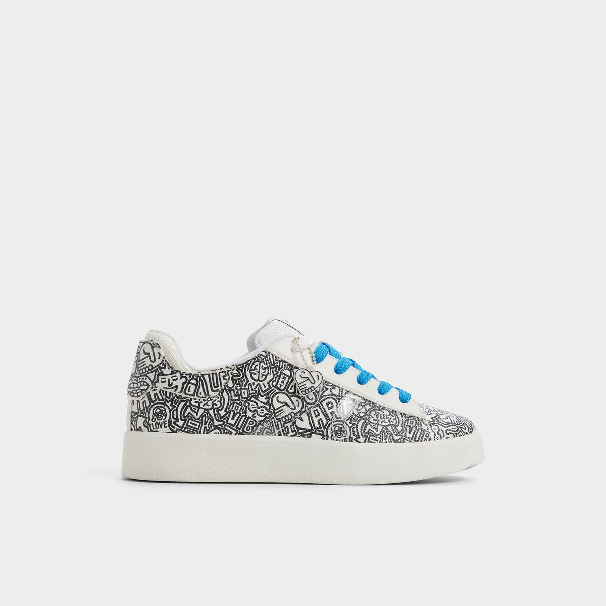 Timothy in Goodman White Black - Women's low top sneaker, Cup sole | Aldo
