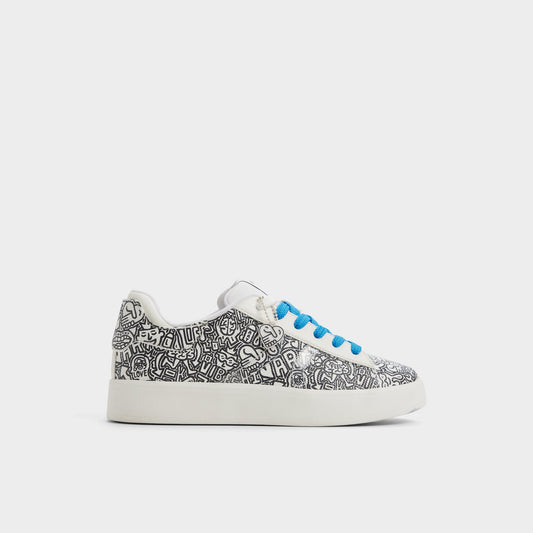 Timothy in Goodman White Black - Women's low top sneaker, Cup sole | Aldo