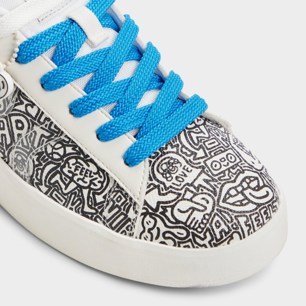 Timothy in Goodman White Black - Women's low top sneaker, Cup sole | Aldo