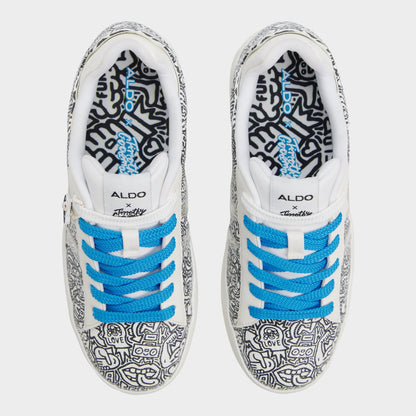 Timothy in Goodman White Black - Women's low top sneaker, Cup sole | Aldo