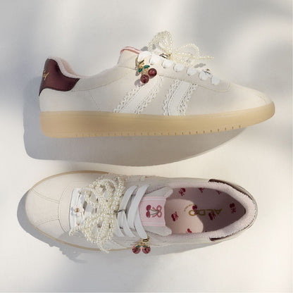 Sweetthing White/Bone Women's Low top sneakers - Low top sneaker, Cup sole | Aldo