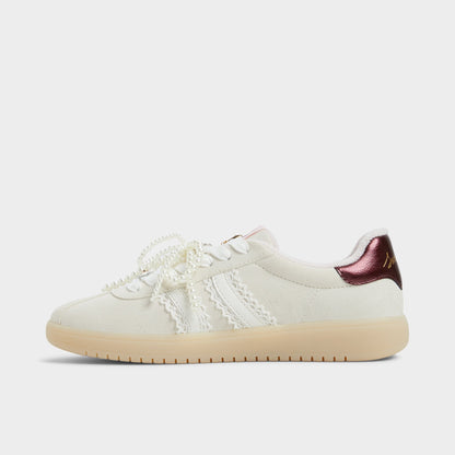 Sweetthing White/Bone Women's Low top sneakers - Low top sneaker, Cup sole | Aldo