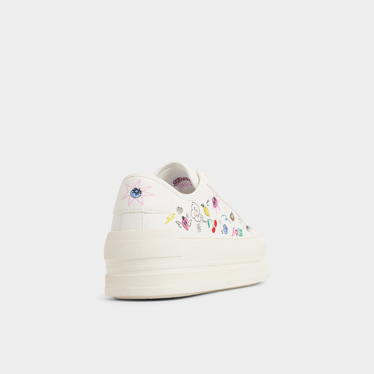 Rayes White/Multi Women's Low top sneakers - Sneaker, Platform | Aldo