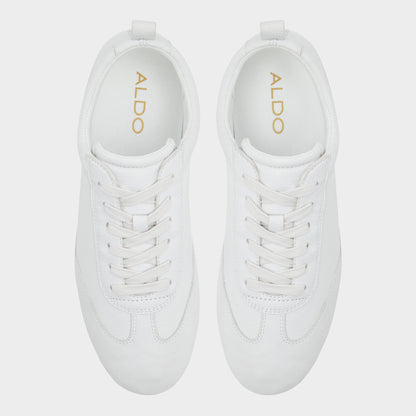 Swiftlyy White/Bone Women's Low top sneakers - Low top sneaker | Aldo