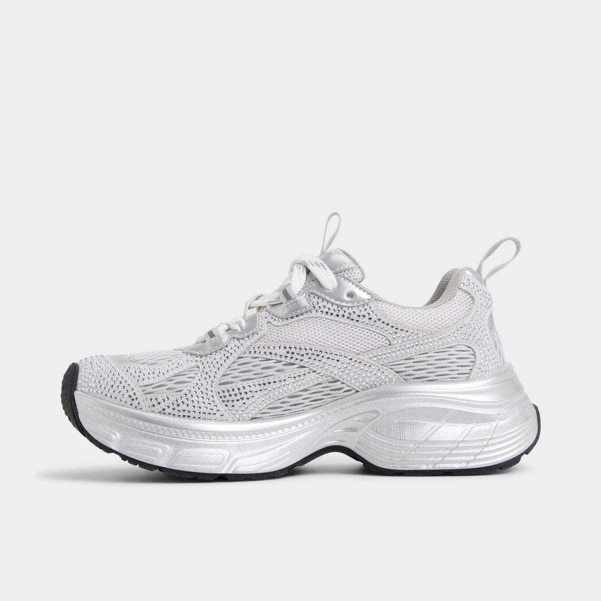 Powerplay in Silver - Jogger sneaker | Aldo