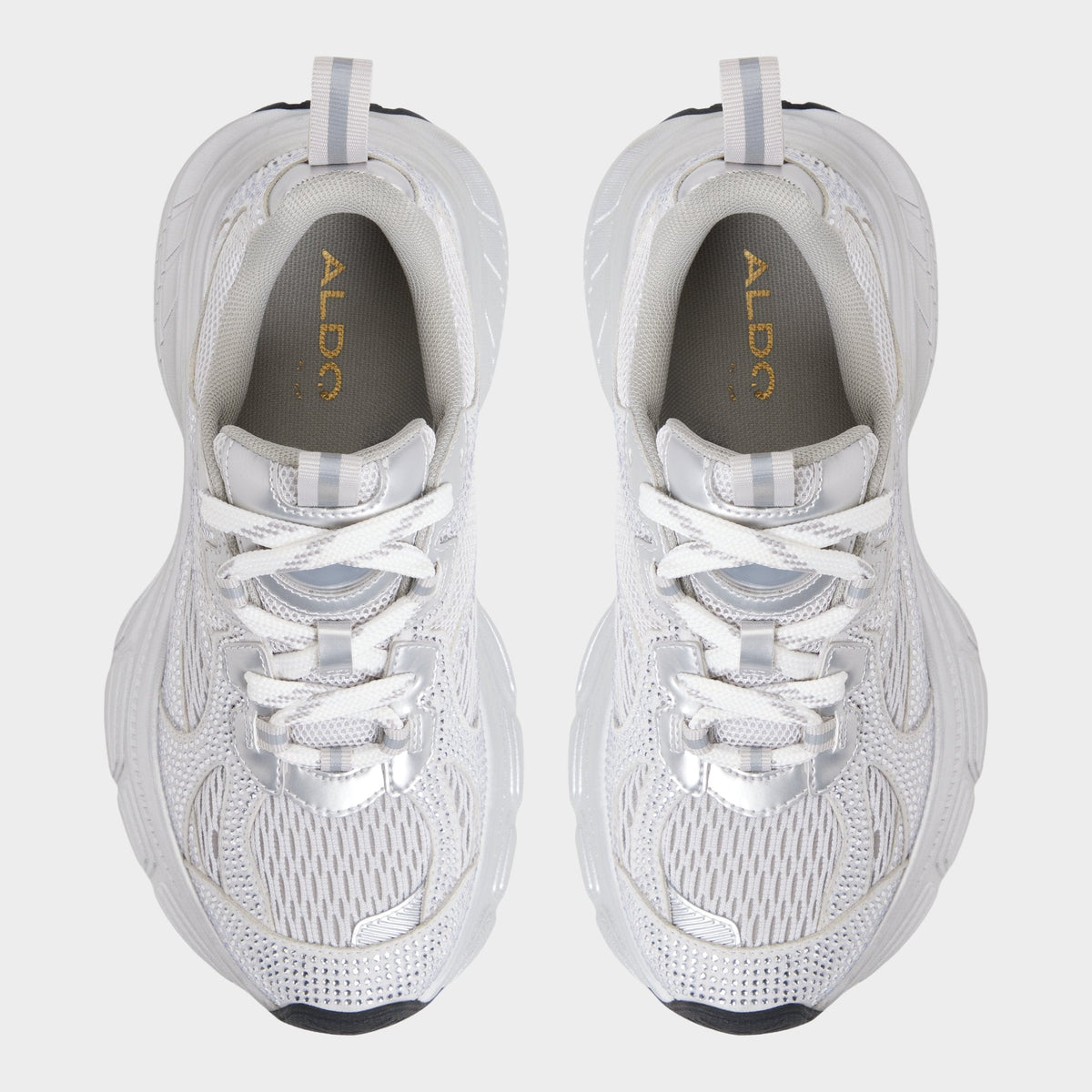 Powerplay in Silver - Jogger sneaker | Aldo