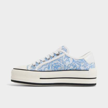 Rayes Open Blue Women's Platform and wedge sneakers - Low top sneaker, Platform | Aldo