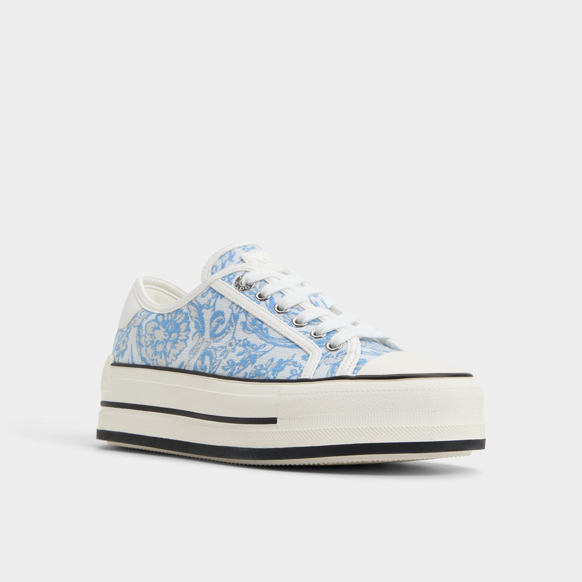 Rayes Open Blue Women's Platform and wedge sneakers - Low top sneaker, Platform | Aldo