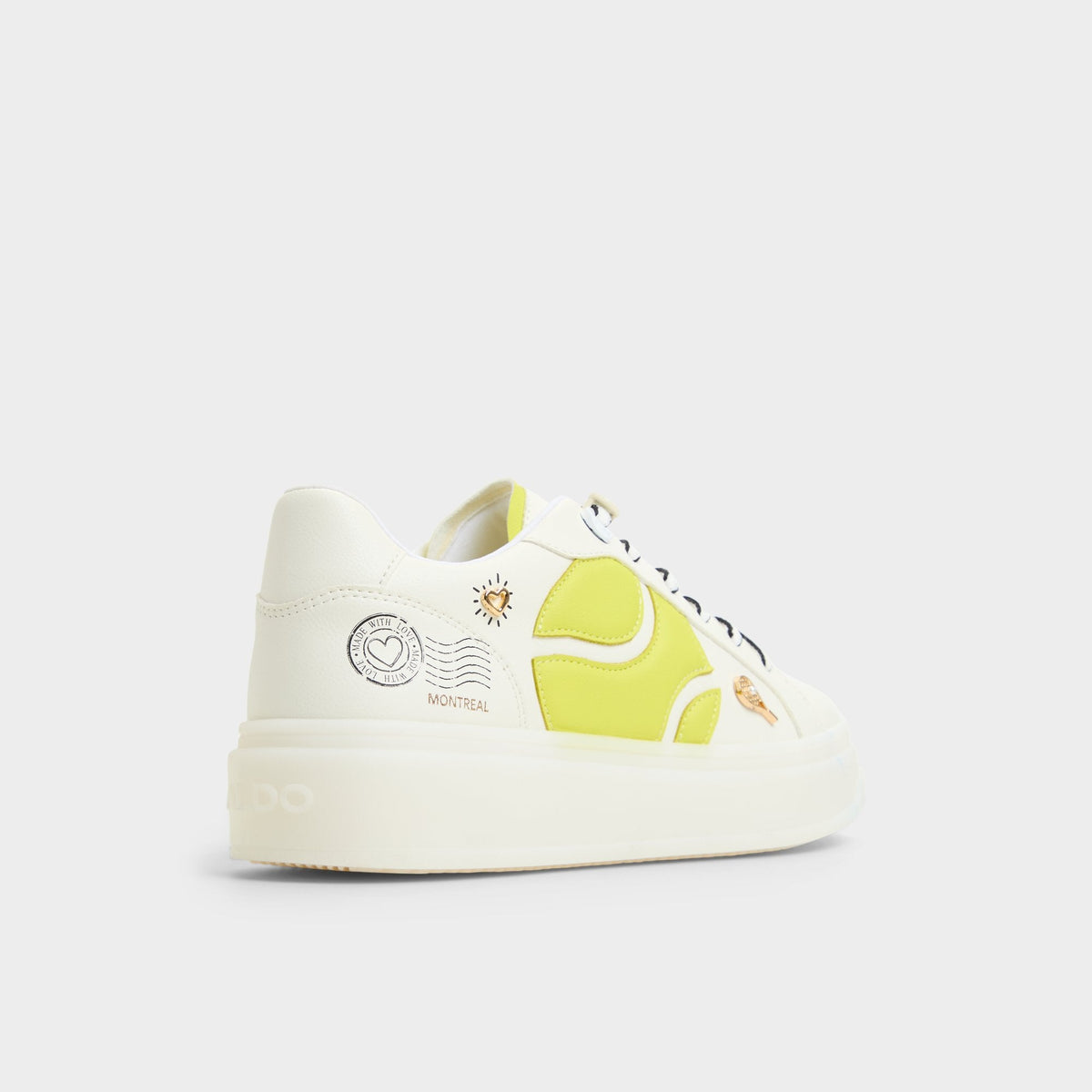 Clubchamp White Combo Women's Platform and wedge sneakers - Low top sneaker | Aldo