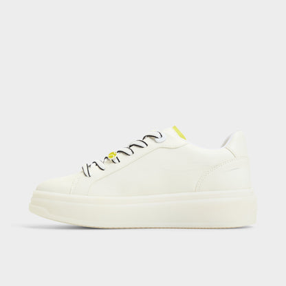 Clubchamp White Combo Women's Platform and wedge sneakers - Low top sneaker | Aldo
