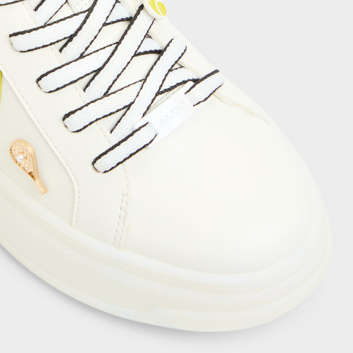 Clubchamp White Combo Women's Platform and wedge sneakers - Low top sneaker | Aldo