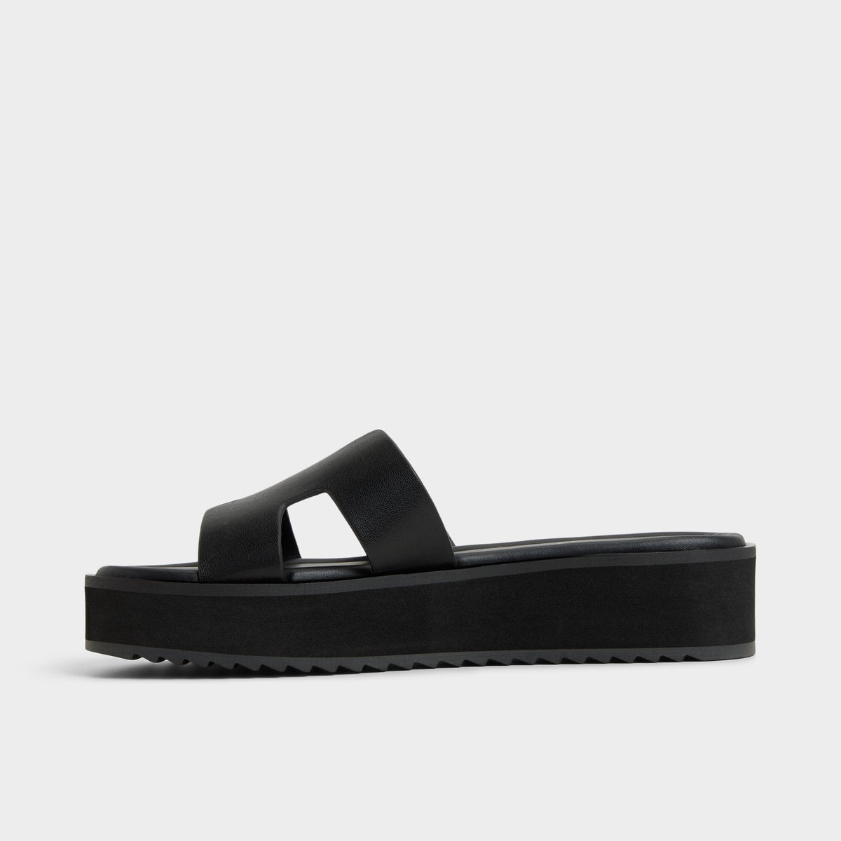 Anayelie in Black - Slide sandal, Platform | Aldo