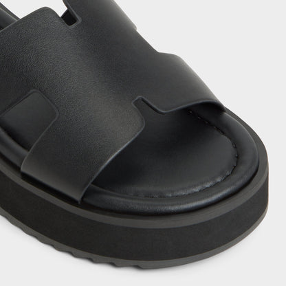 Anayelie in Black - Slide sandal, Platform | Aldo