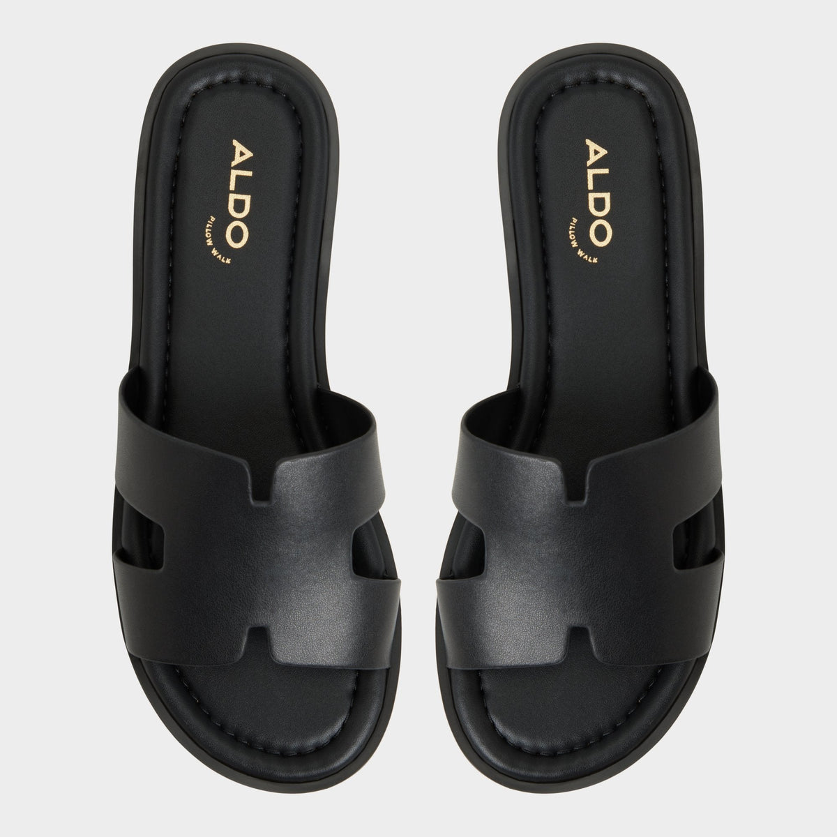Anayelie in Black - Slide sandal, Platform | Aldo