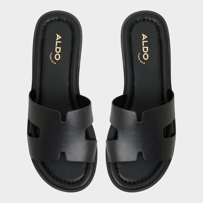 Anayelie in Black - Slide sandal, Platform | Aldo