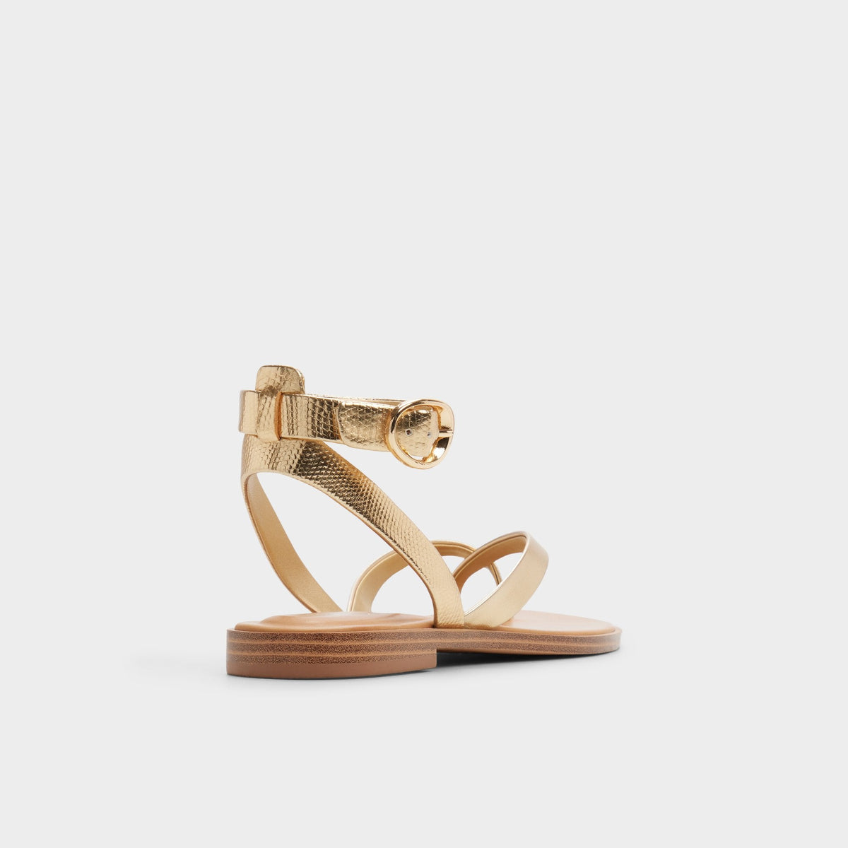 Daressi in Gold - Flat sandal | Aldo