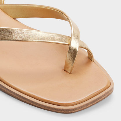 Daressi in Gold - Flat sandal | Aldo