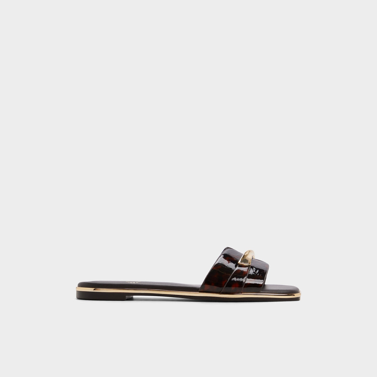 Darlina in Open Brown - Slide sandal | Aldo