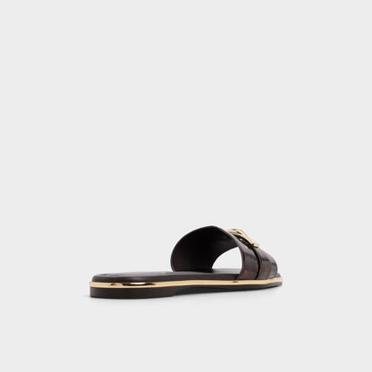 Darlina in Open Brown - Slide sandal | Aldo
