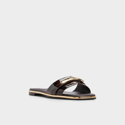 Darlina in Open Brown - Slide sandal | Aldo