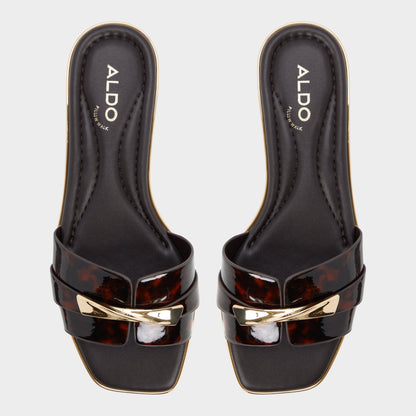 Darlina in Open Brown - Slide sandal | Aldo
