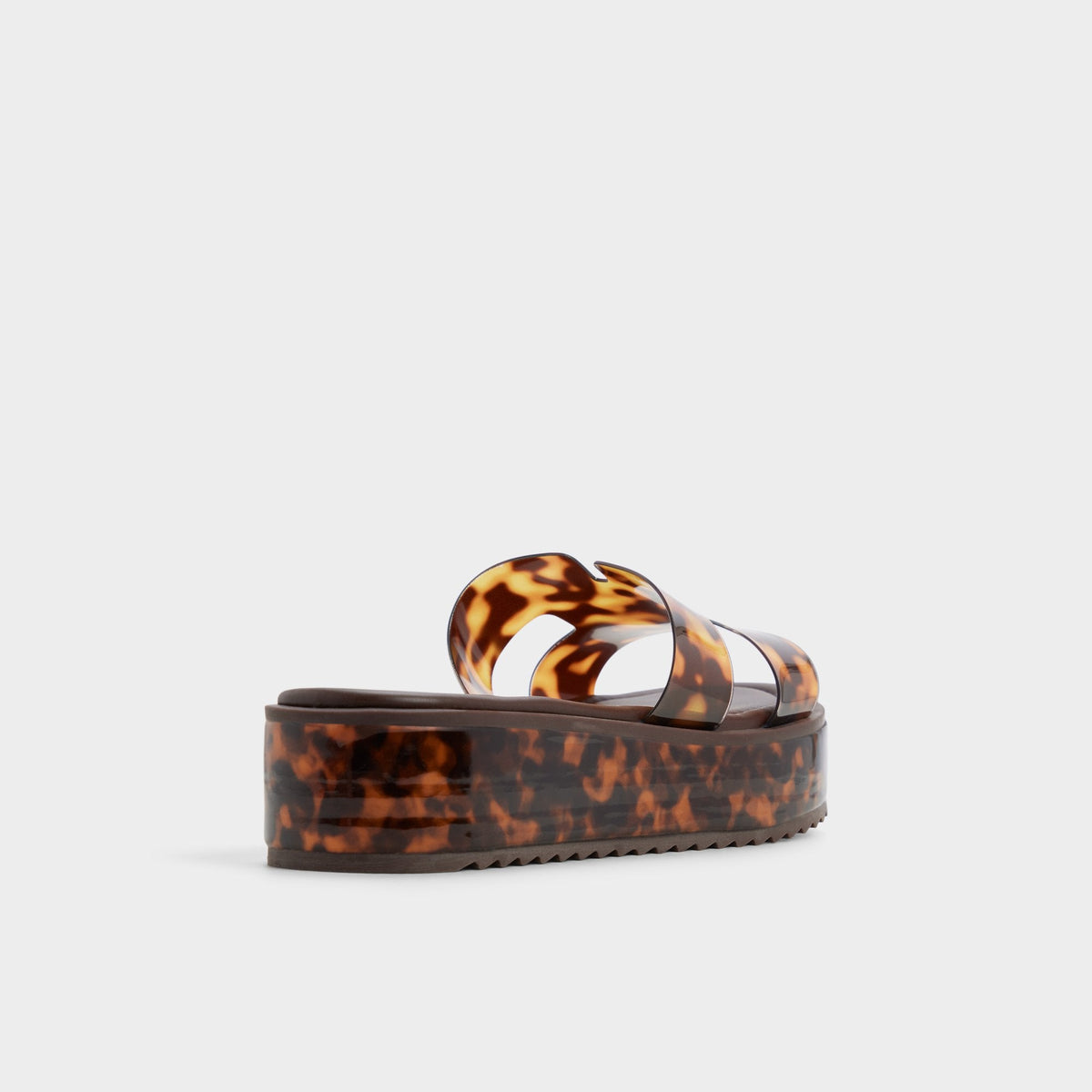 Anayelie in Open Brown - Slide sandal, Platform | Aldo