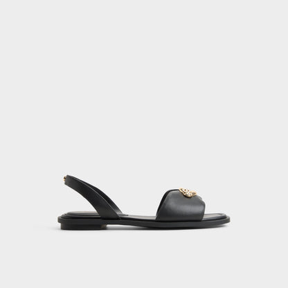 Calelian in Black - Flat sandal | Aldo