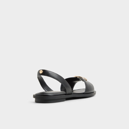 Calelian in Black - Flat sandal | Aldo