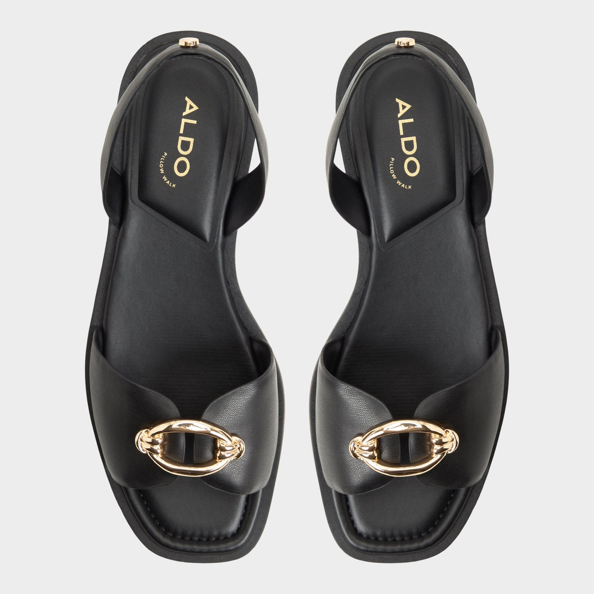 Calelian in Black - Flat sandal | Aldo