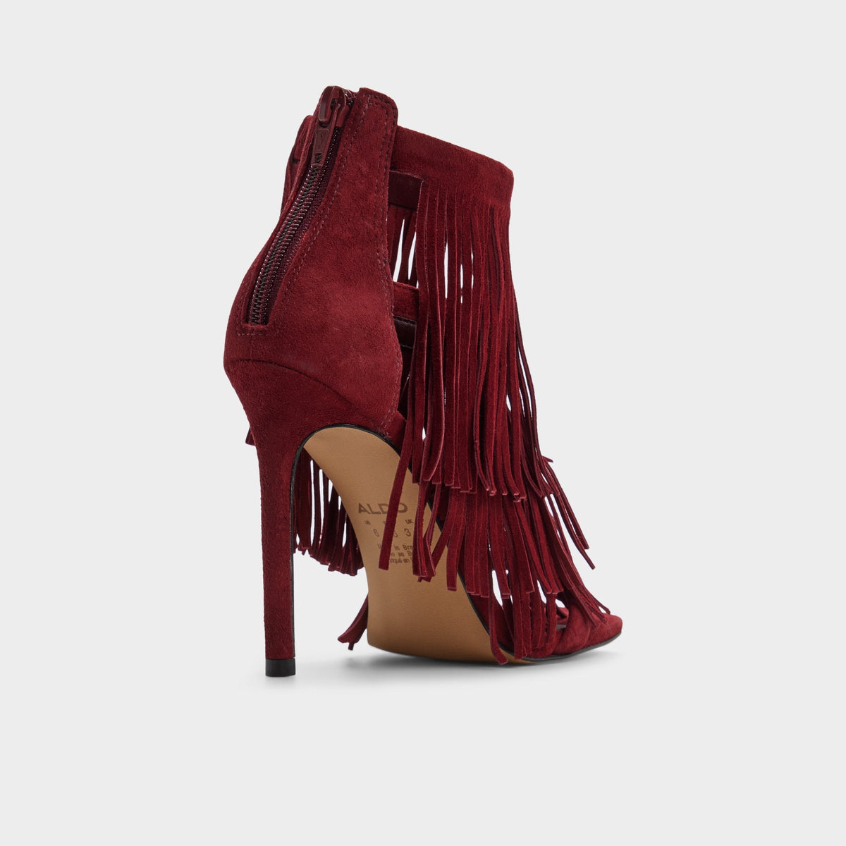 Nahana in Bordo - Strappy heeled sandal, Stiletto heel | Aldo