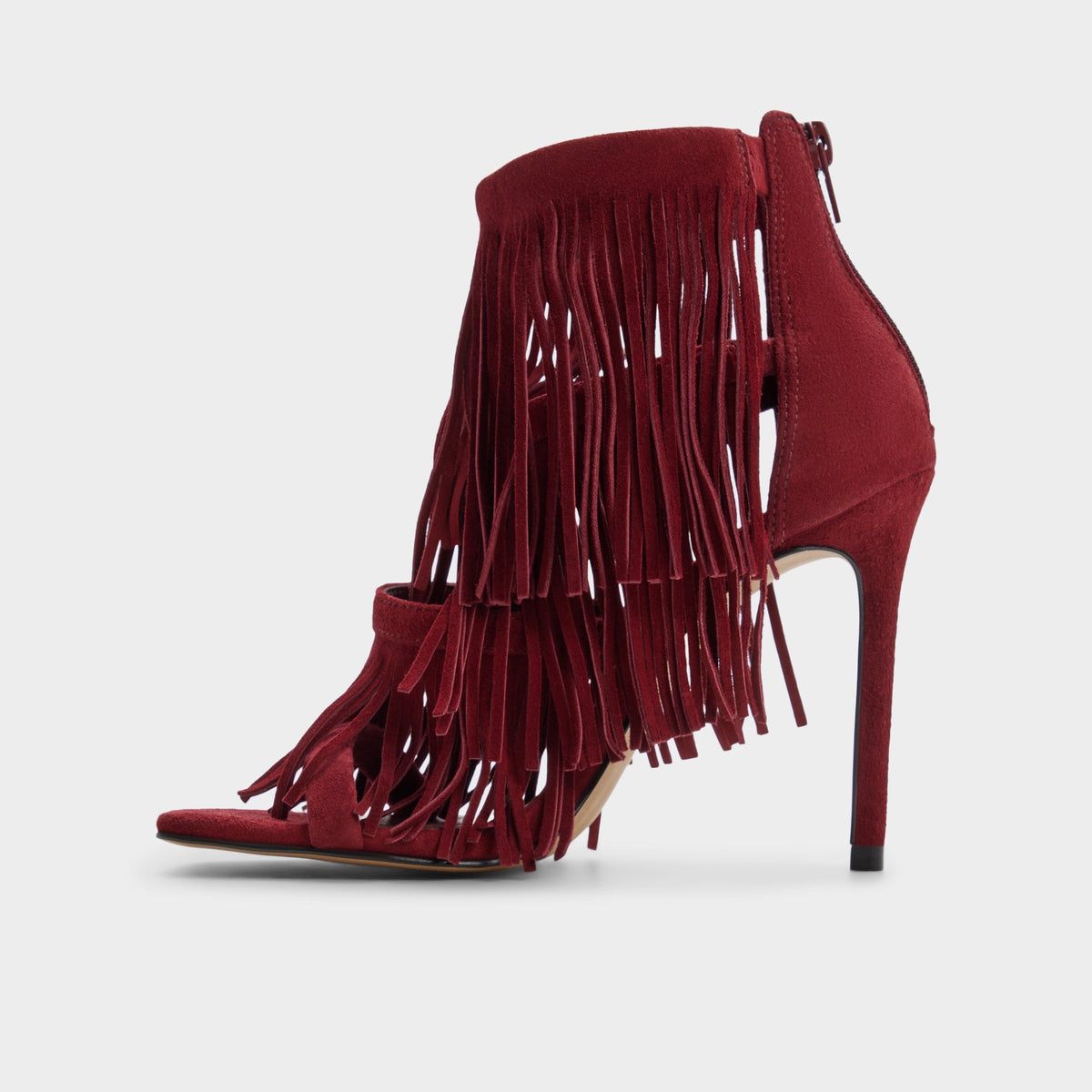 Nahana in Bordo - Strappy heeled sandal, Stiletto heel | Aldo