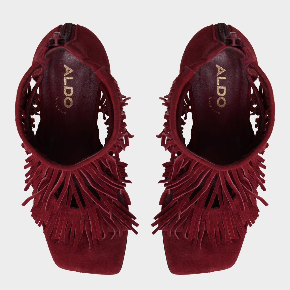 Nahana in Bordo - Strappy heeled sandal, Stiletto heel | Aldo
