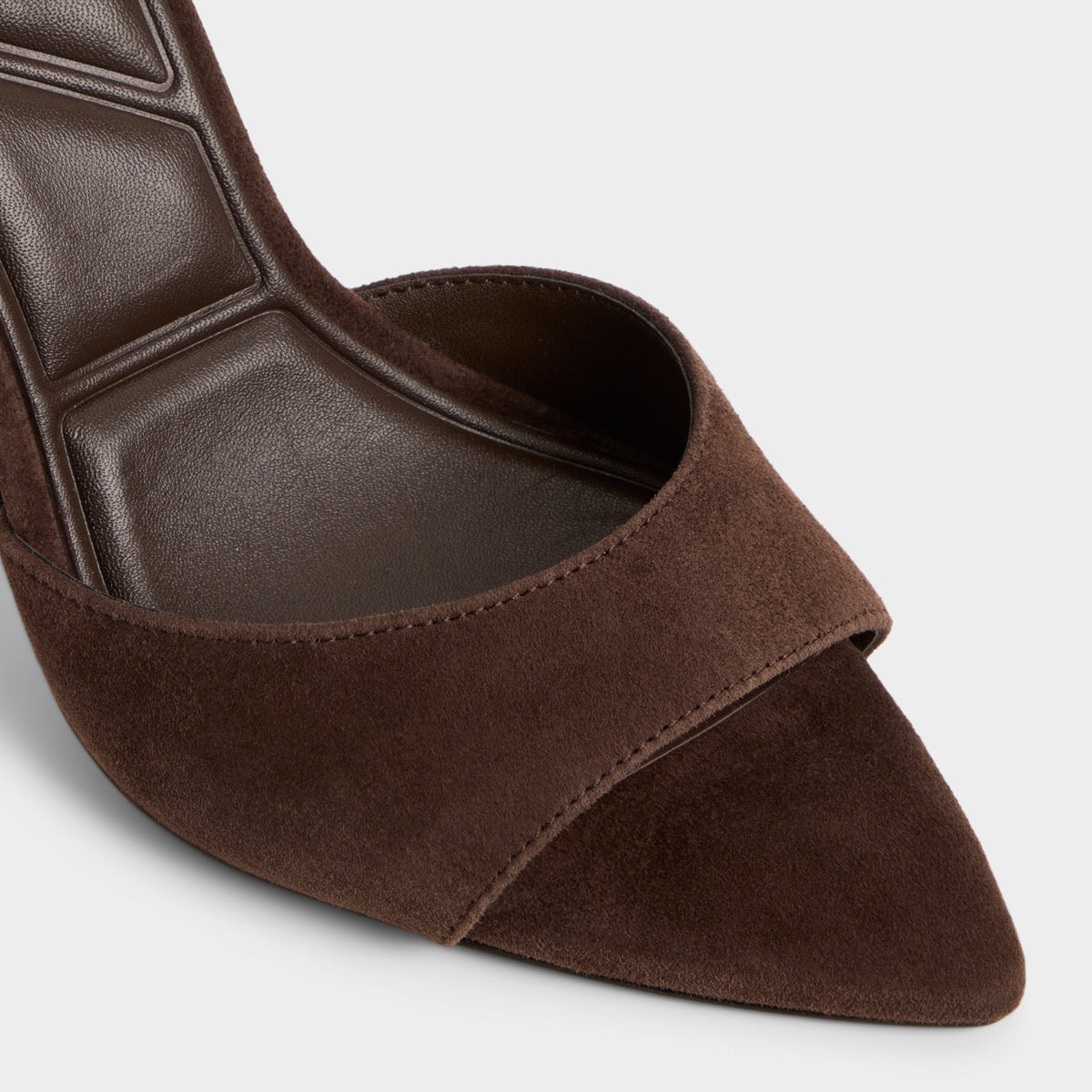 Medeza in Dark Brown - Strappy heeled sandal | Aldo