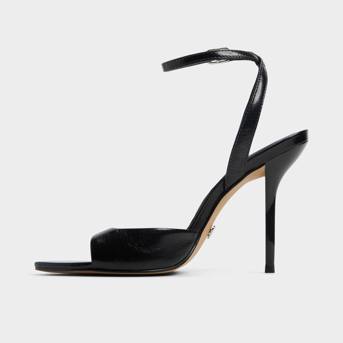 Forevermore Black Women's Strappy sandals - Strappy heeled sandal, Stiletto heel | Aldo
