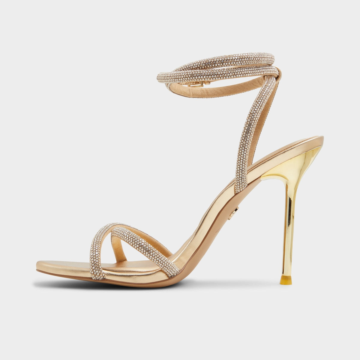 Manaelden Gold Women's Heeled sandals - Strappy heeled sandal, Stiletto heel | Aldo