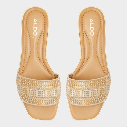 Oceania Gold Women's Flats - Slide sandal | Aldo