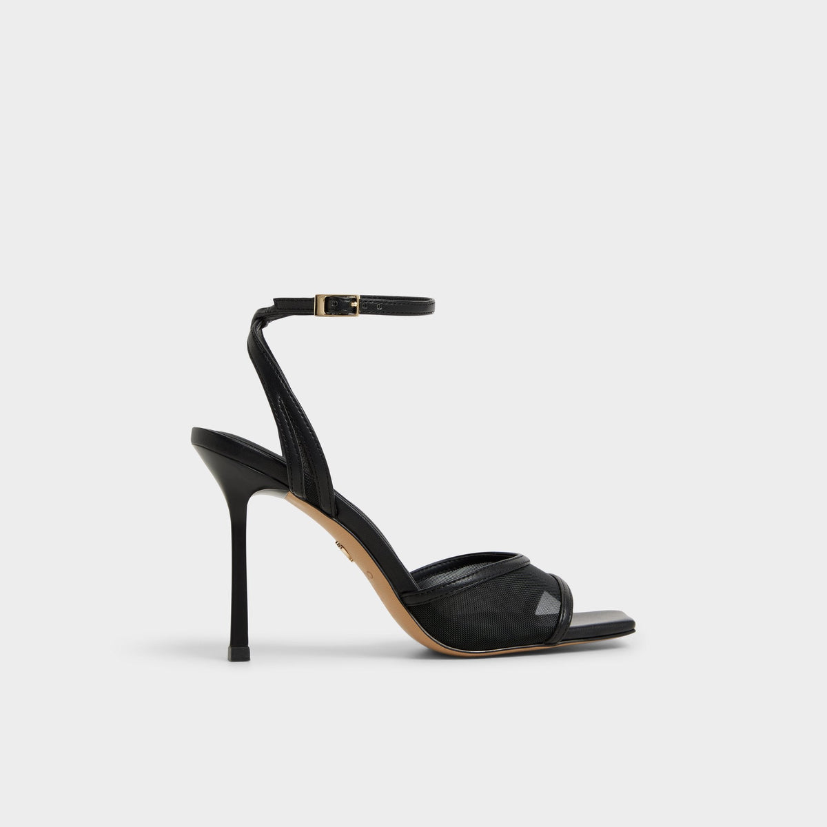 Sharra in Black 14119591 - Strappy heeled sandal, Stiletto heel | Aldo
