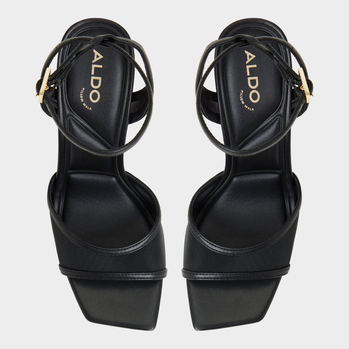Sharra in Black 14119591 - Strappy heeled sandal, Stiletto heel | Aldo