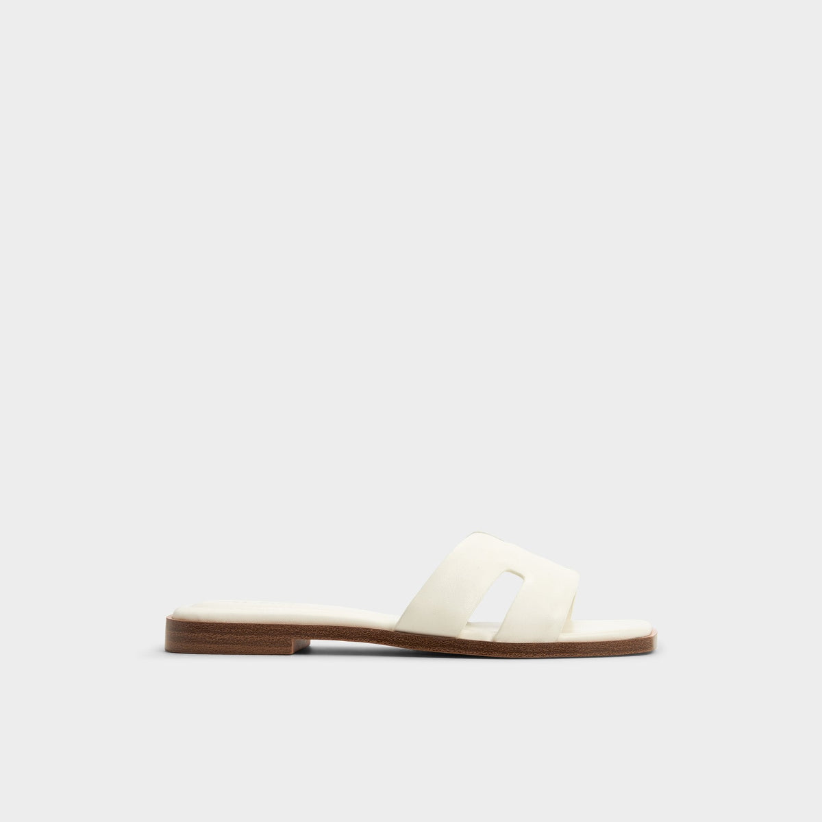 Itsandal White Women's Flats - Slide sandal | Aldo
