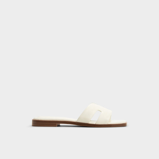 Itsandal White Women's Flats - Slide sandal | Aldo