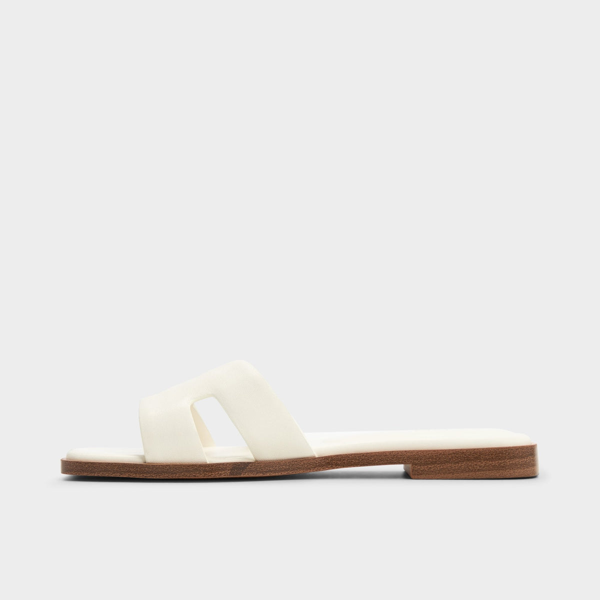 Itsandal White Women's Flats - Slide sandal | Aldo