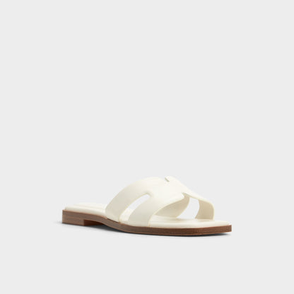 Itsandal White Women's Flats - Slide sandal | Aldo