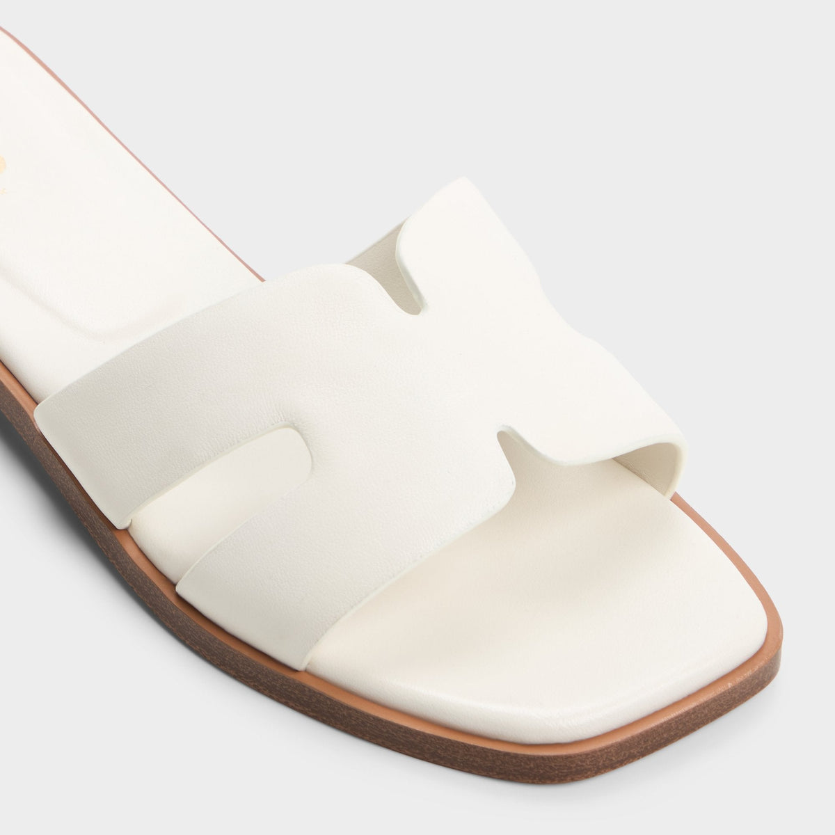 Itsandal White Women's Flats - Slide sandal | Aldo