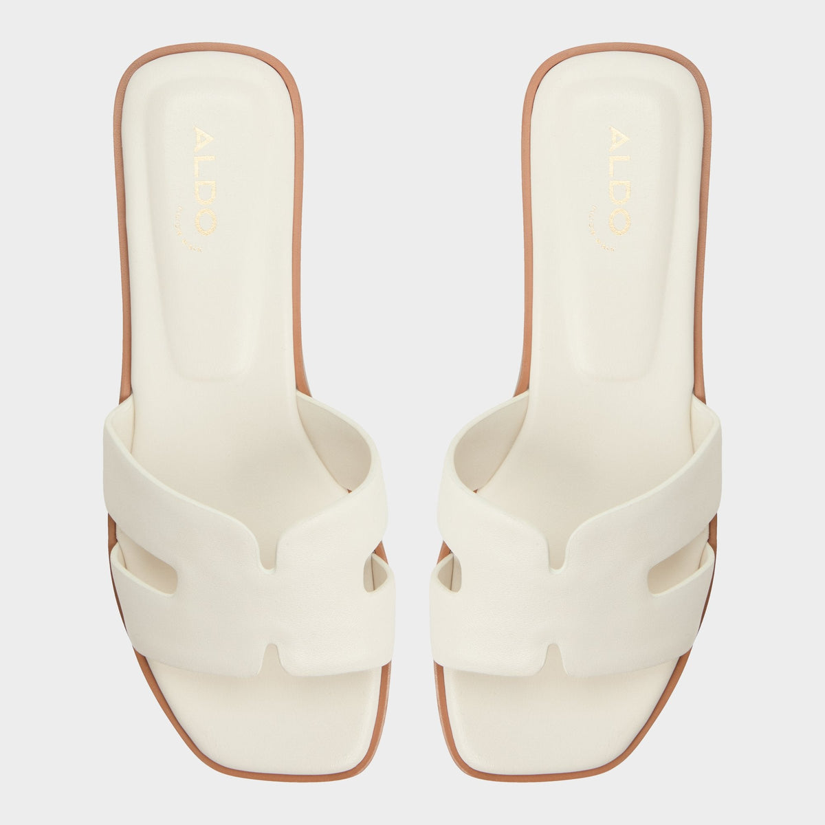 Itsandal White Women's Flats - Slide sandal | Aldo