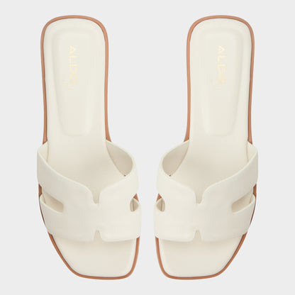Itsandal White Women's Flats - Slide sandal | Aldo
