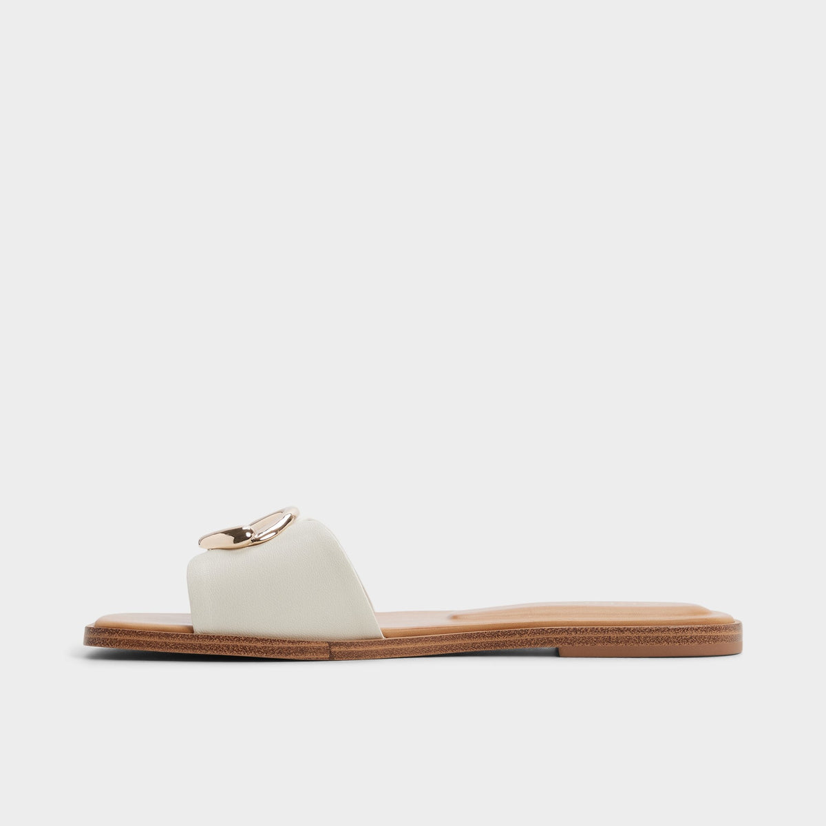 Biggin in White Bone - Slide sandal | Aldo