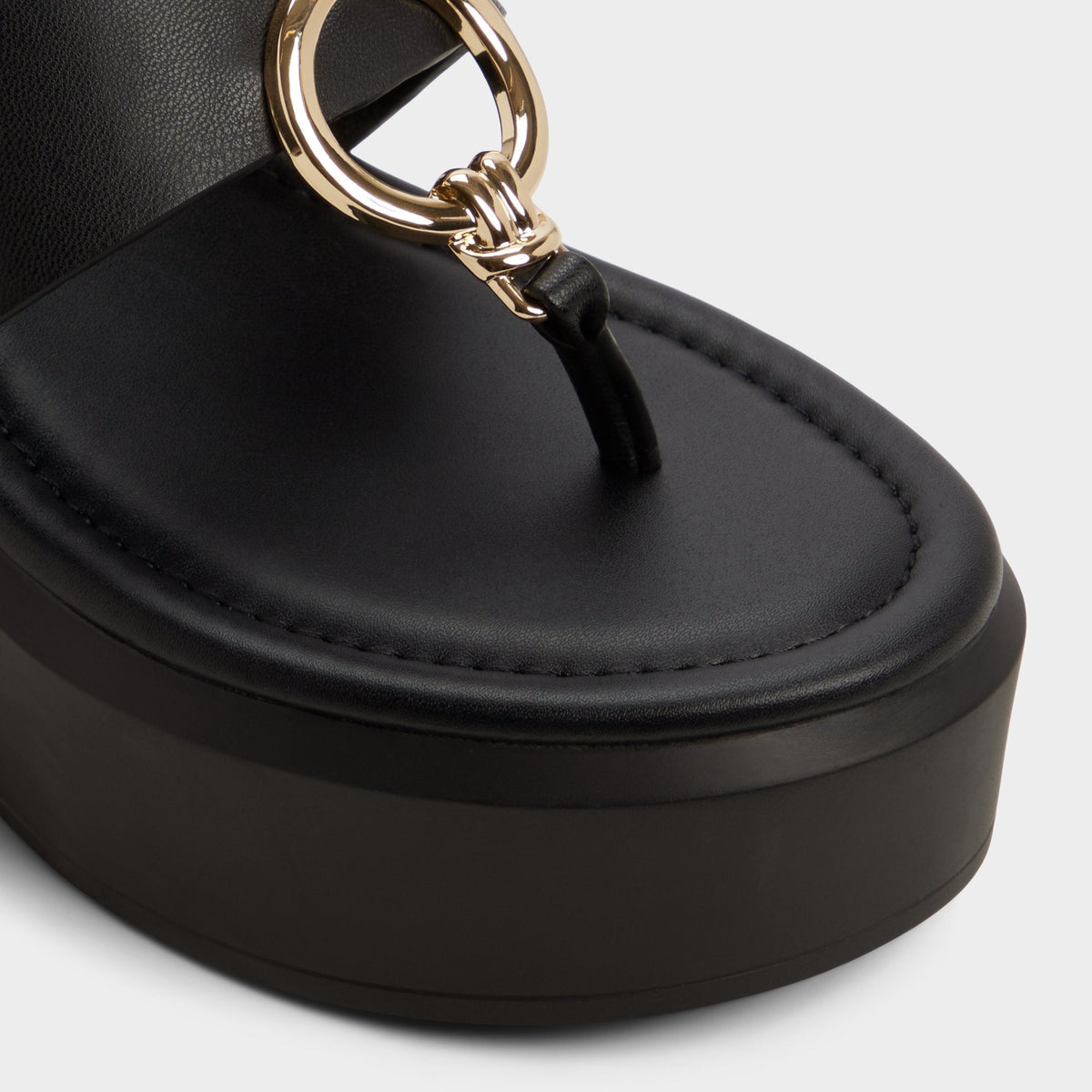 Friegan in Black - Slide sandal, Wedge heel | Aldo